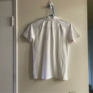 Rhone boy white polo shirt size 12